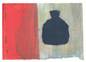 Dye screen print, 21 August 2103.