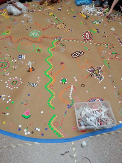 Part of the 'Stick to it' work.