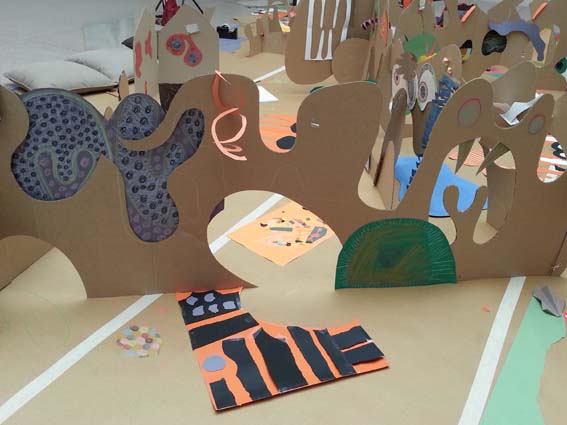 'Paperscapes' in the Aboriginal and Torres Strait Islander galleries.