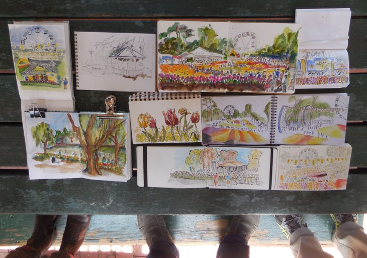 The day's collective effort